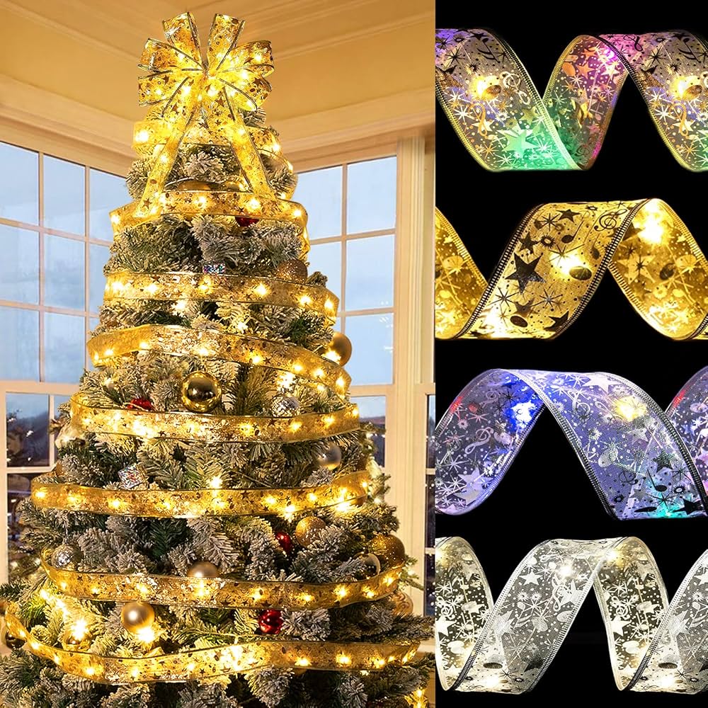 【WOOHWA】RIBBON BILLOW OPS Pull Bows 100 Pcs Decorative Assorted Colors Gift Wrap Knot